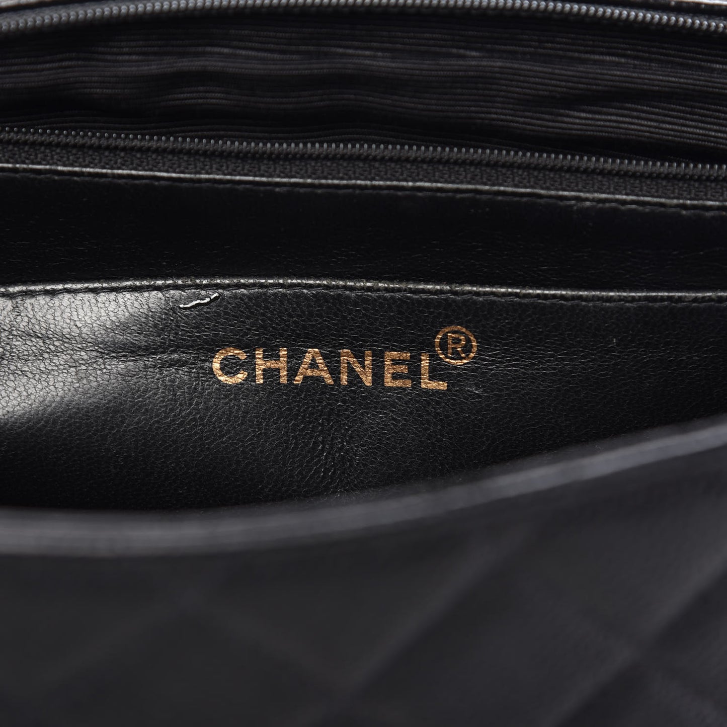 Caviar Quilted Jumbo Single Flap Black