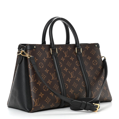 Louis Vuitton Monogram Soufflot MM Black 2 of 10