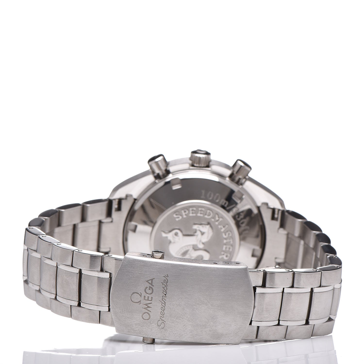 Omega Stainless Steel 40mm Speedmaster Date Chronograph Automatic Watch Grey 323.30.40.40.06.001 4 of 7