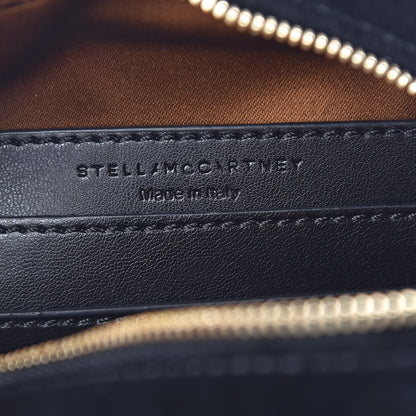 Stella McCartney Velvet Crystal Monogram Mini Round Crossbody Bag Black 6 of 10