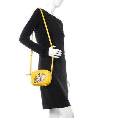 Balenciaga Calfskin XS Everyday Kittens Camera Bag Jaune 2 of 9