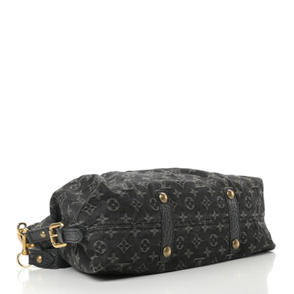 Louis Vuitton Denim Neo Cabby MM Black 4 of 18