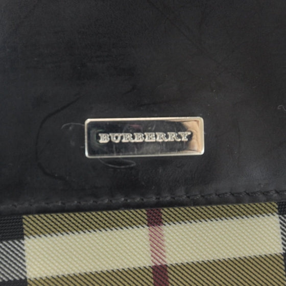 Prorsum House Check Shoulder Bag Black