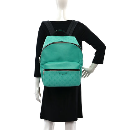 Louis Vuitton Taiga Monogram Discovery Backpack PM Miami Green 2 of 8