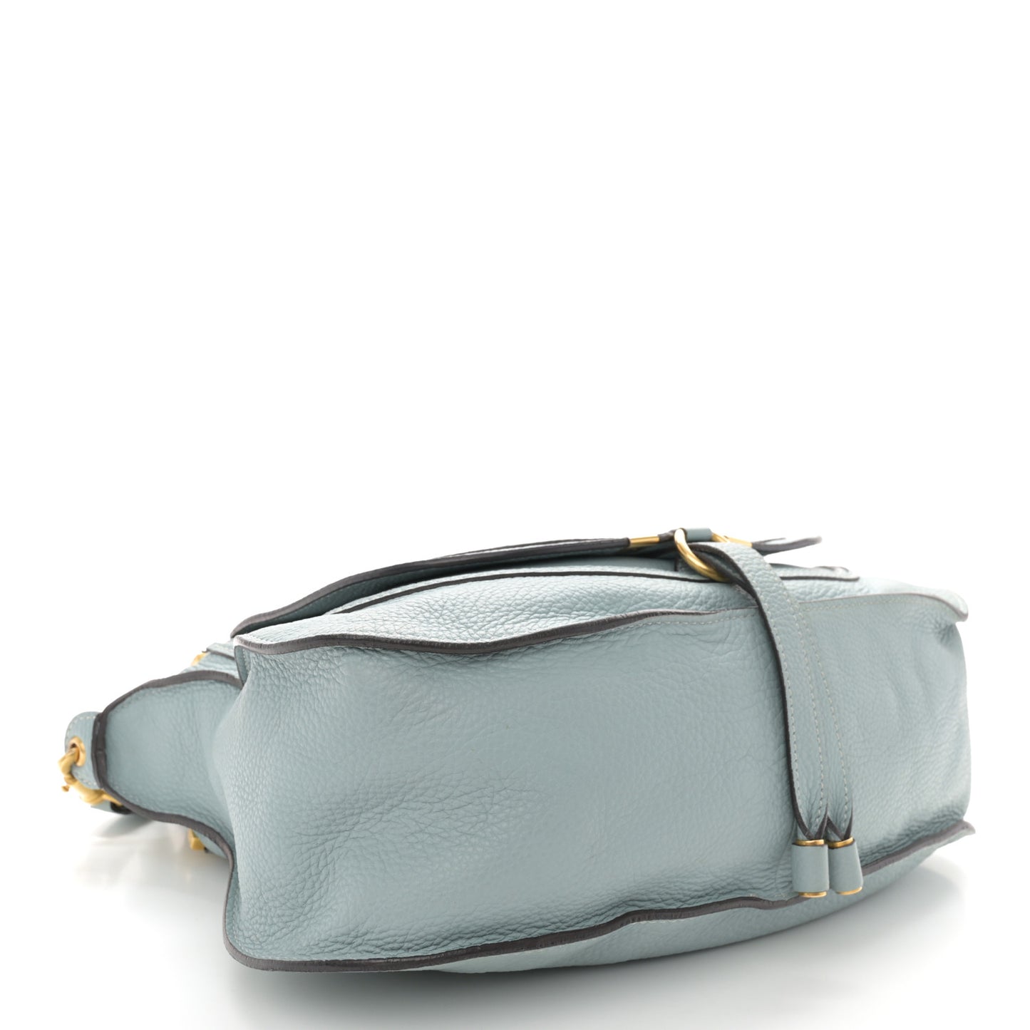 Calfskin Medium Marcie Satchel Cloudy Blue