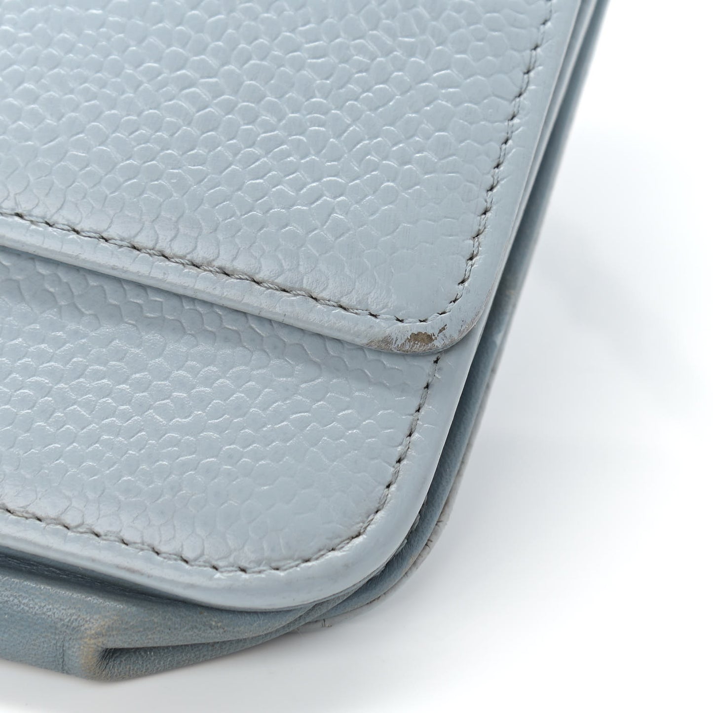 Caviar Timeless CC Wallet On Chain WOC Light Blue