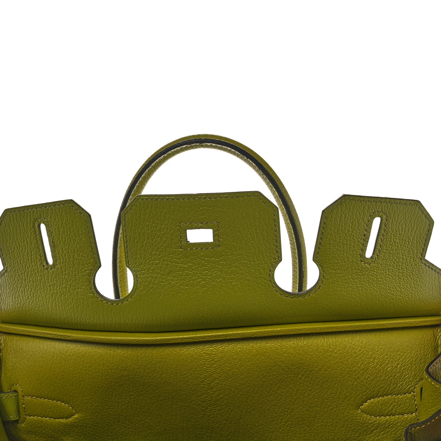 Chevre Mysore Bi-Color Birkin 30 Vert Anis Vert Chartreuse