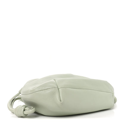 Loewe Mellow Nappa Donut Chain Mini Flamenco Knot Clutch Spring Jade 4 of 10