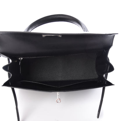 Hermes Epsom Kelly Sellier 28 Black 7 of 40