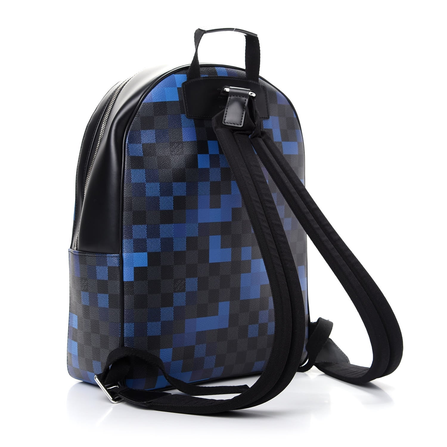 Louis Vuitton Damier Graphite Pixel Josh Backpack Blue 2 of 7