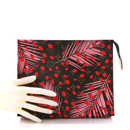 Louis Vuitton Monogram Jungle Dots Toiletry Pouch 26 Sugar Pink Poppy 2 of 10