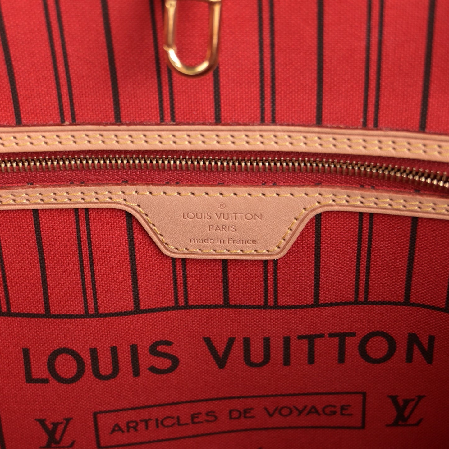 Monogram Neo Neverfull MM Cherry