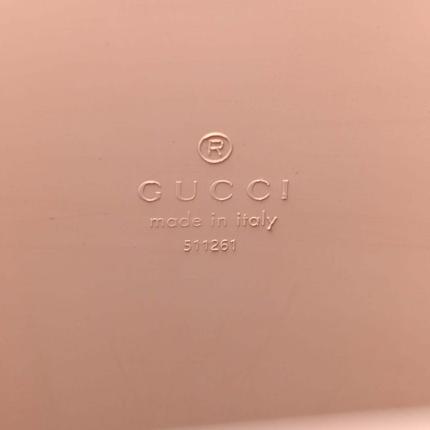Gucci Rubber Oversized Logo Tote Rosa 6 of 9