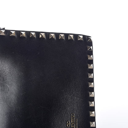 Valentino Garavani Nappa Rockstud Wristlet Clutch Black 10 of 14