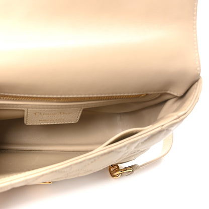 Christian Dior Calfskin Cannage Small Caro Bag Beige 5 of 10
