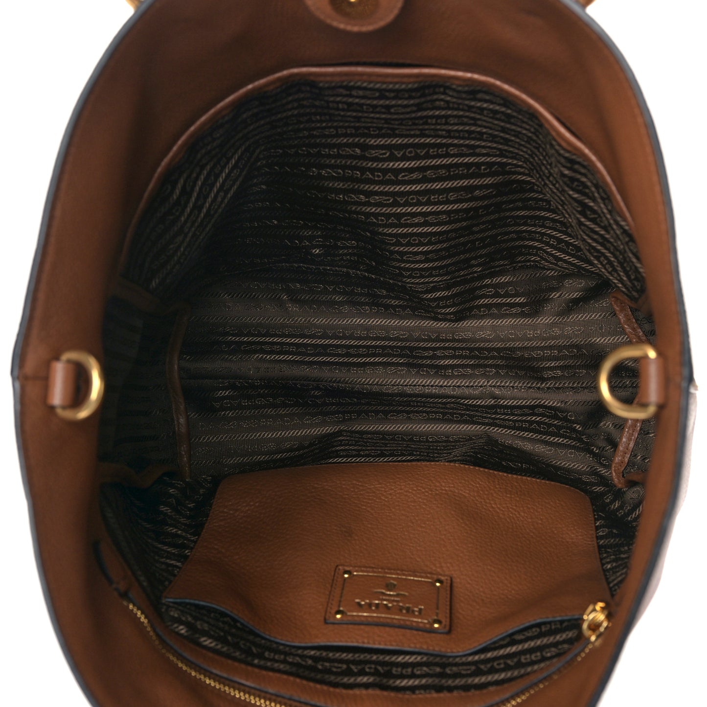 Vitello Phenix Tote Cognac