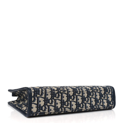 Christian Dior Oblique 30 Montaigne Pouch Blue 4 of 9