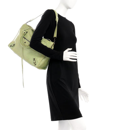 Balenciaga Chevre Classic Hardware City Pistachio 2 of 10