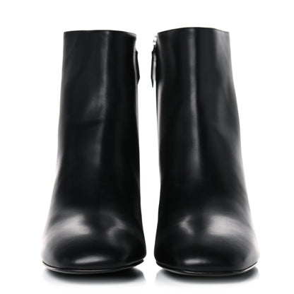 Hermes Nappa Carlie Ankle Boots 40 Black 2 of 14