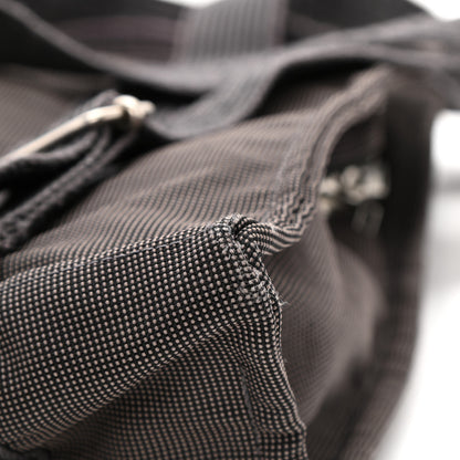 Hermes Canvas Herline Backpack Grey 10 of 13