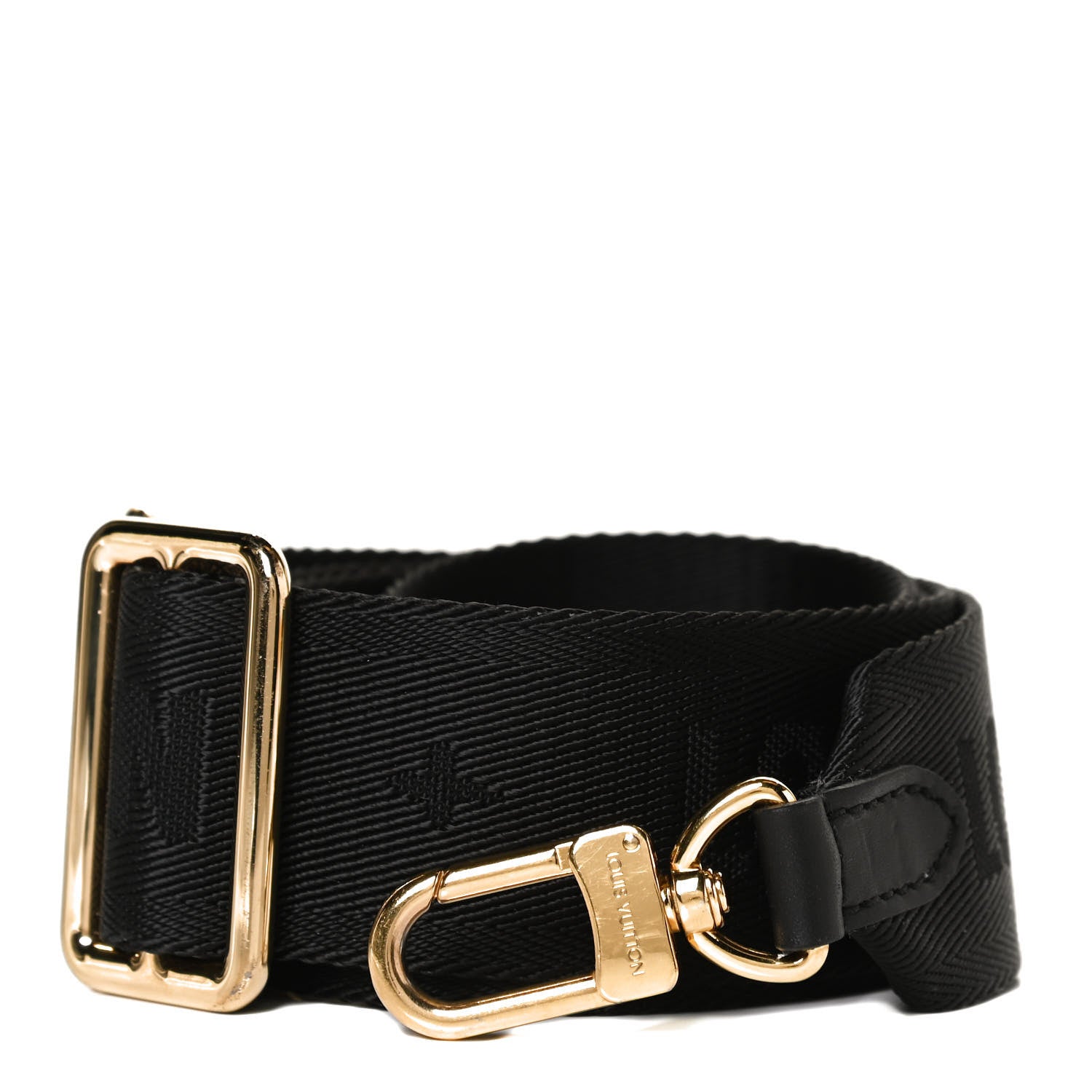 Louis Vuitton Nylon Petite Malle Souple Shoulder Strap Black 1 of 5