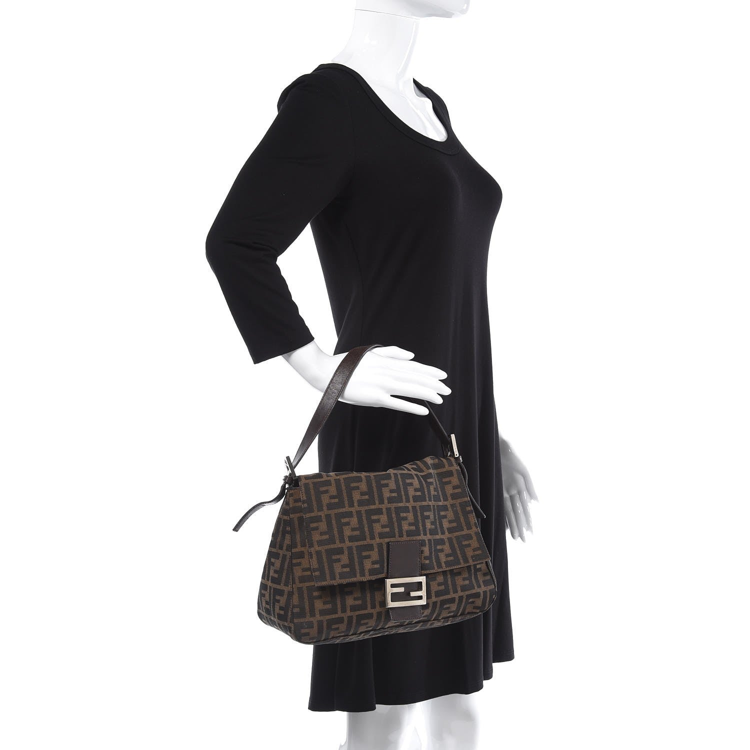 Fendi Zucca Mama Baguette Tobacco 2 of 8