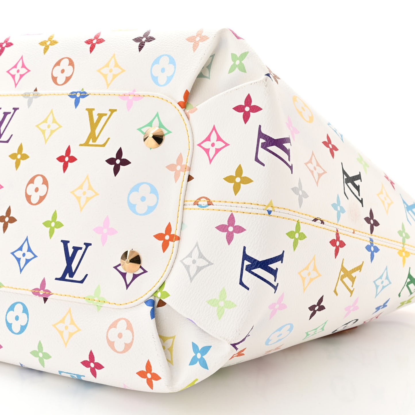 Monogram Multicolor Annie GM White