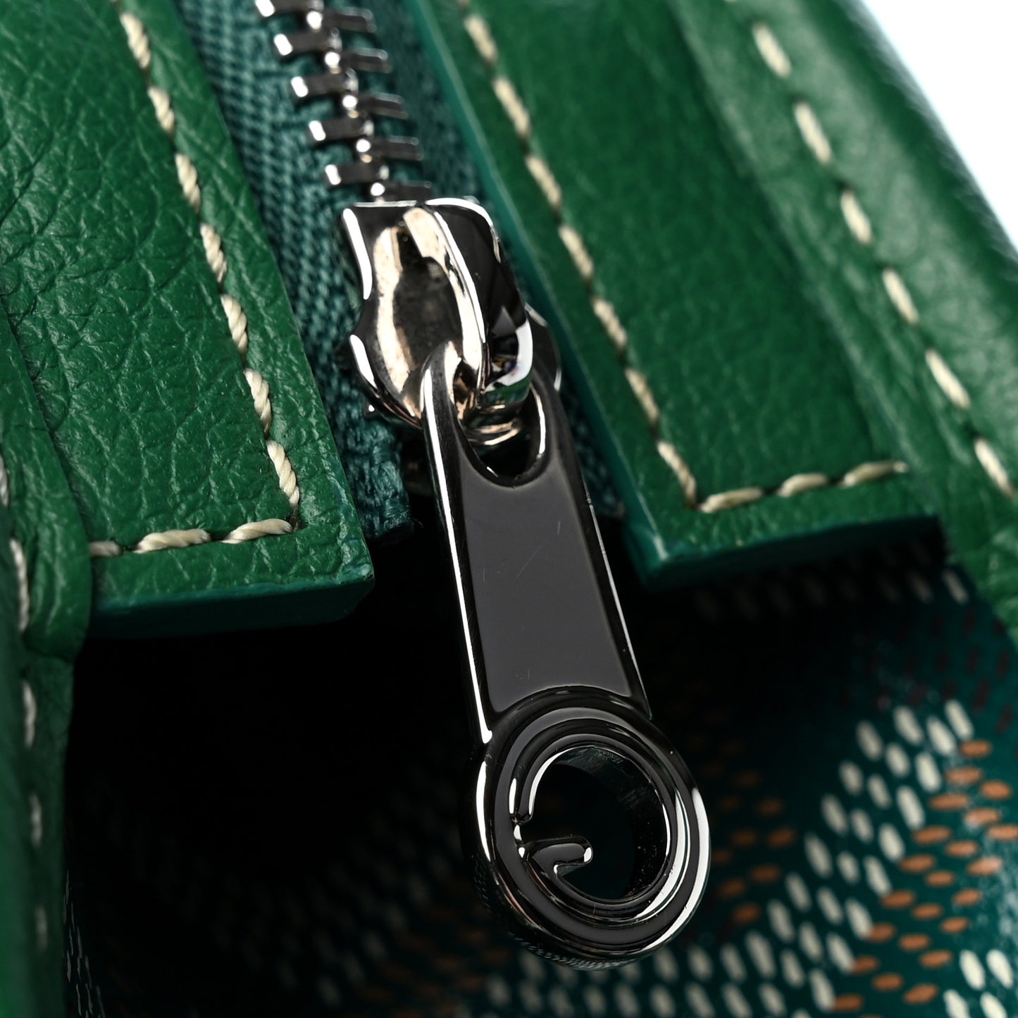 Goyardine Jouvence Toiletry Pouch MM Green