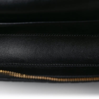 Bottega Veneta Calfskin Intrecciato Bang Bang Vanity Case Black 5 of 12