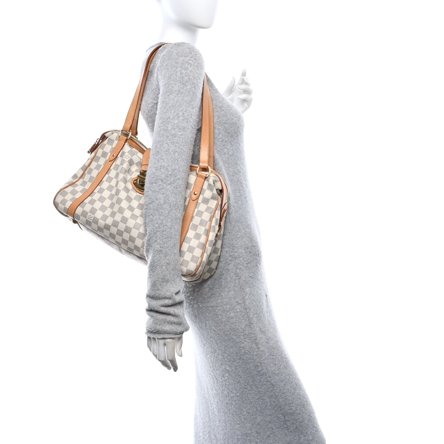 Louis Vuitton Damier Azur Stresa MM 2 of 9