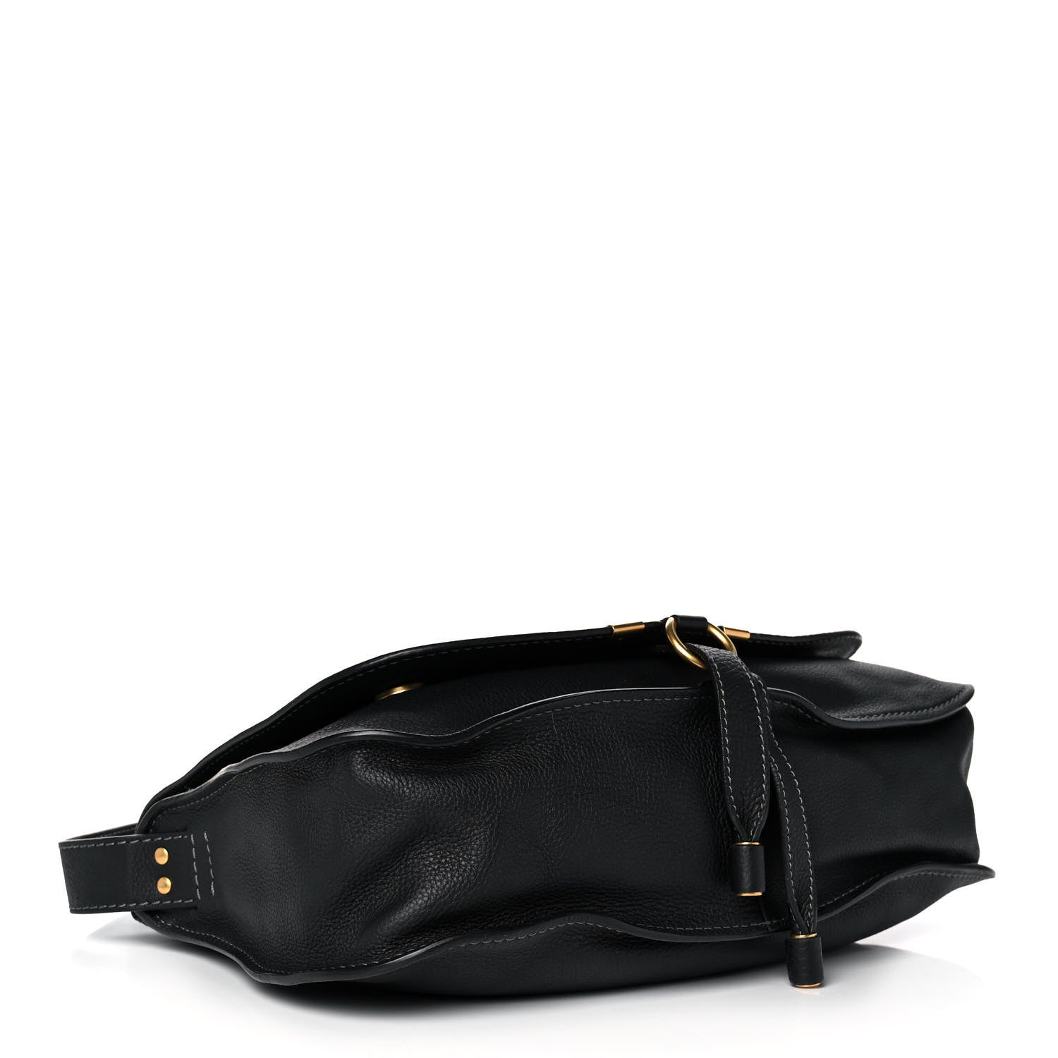 Chloe Calfskin Medium Marcie Top Handle Bag Black 4 of 12