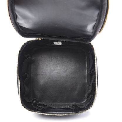 Chanel Caviar CC Vanity Cosmetic Case Black 4 of 11