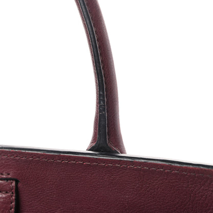 Prada Glace Calfskin Sound Tote Bag Ametista 15 of 15