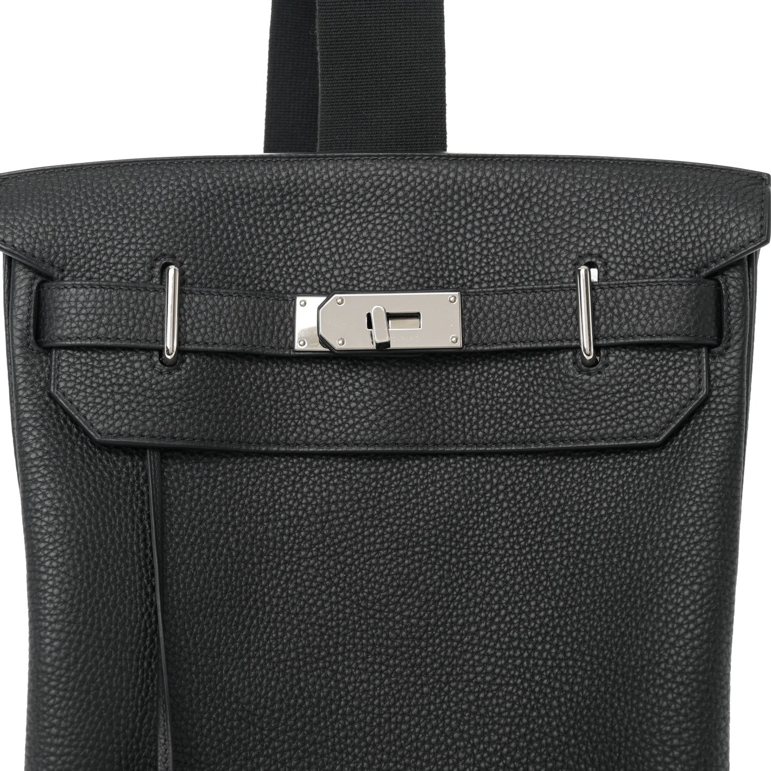 Hermes Togo Hac a Dos GM Backpack Black 8 of 12