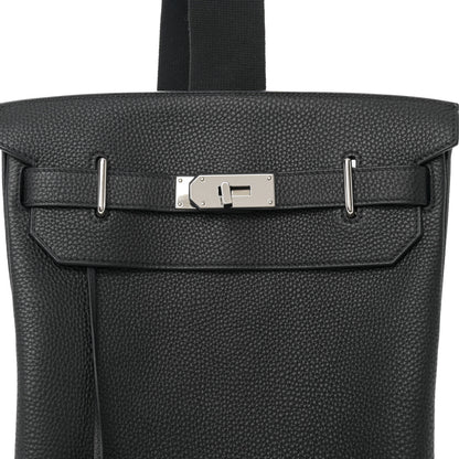 Hermes Togo Hac a Dos GM Backpack Black 8 of 12