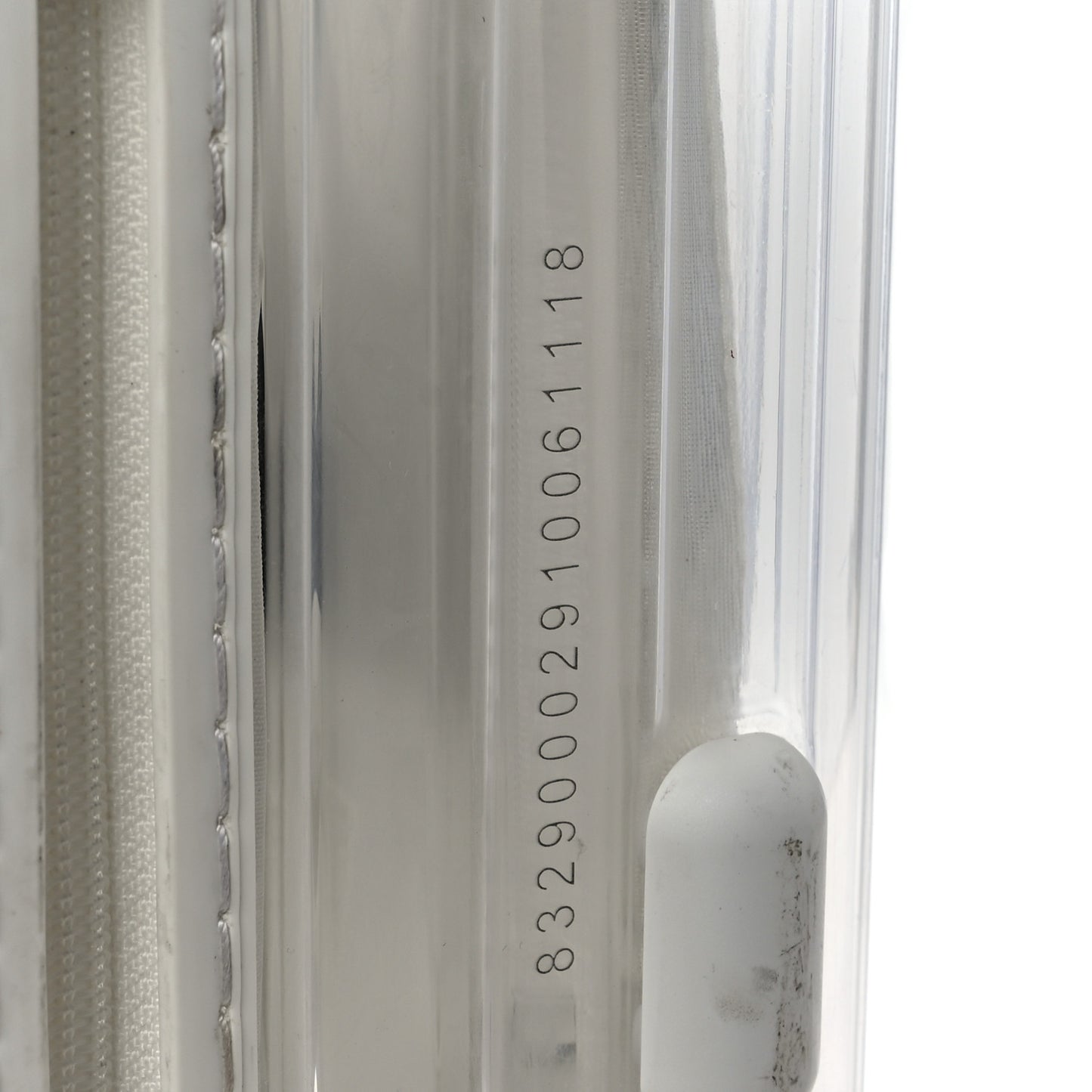 X RIMOWA Polycarbonate Luggage Transparent