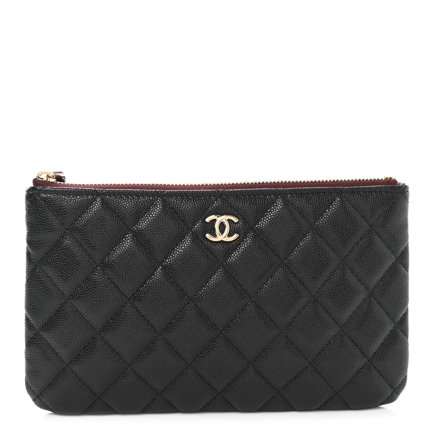 Chanel Caviar Quilted Cosmetic Case Black 1 of 7