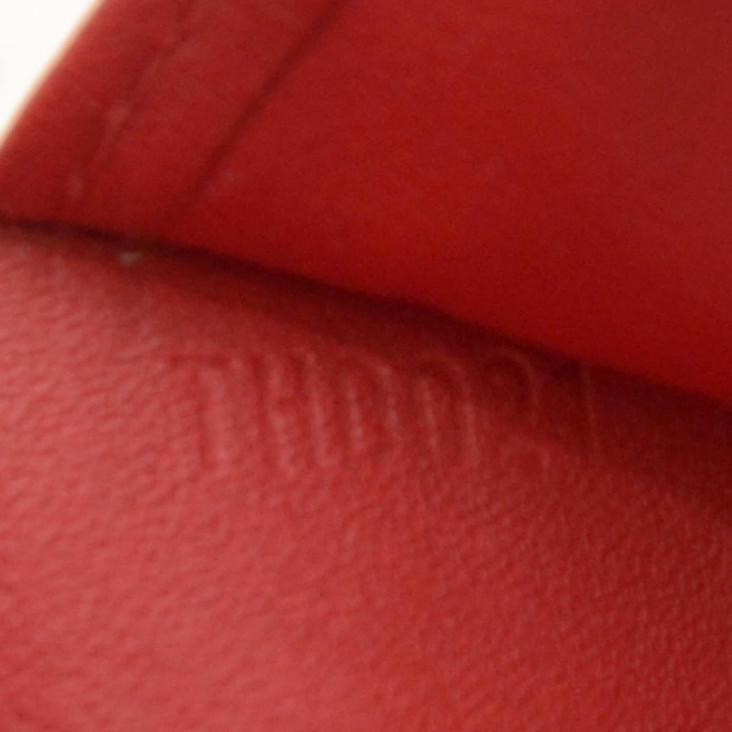 Louis Vuitton Vernis Walker Wallet Red 8 of 8
