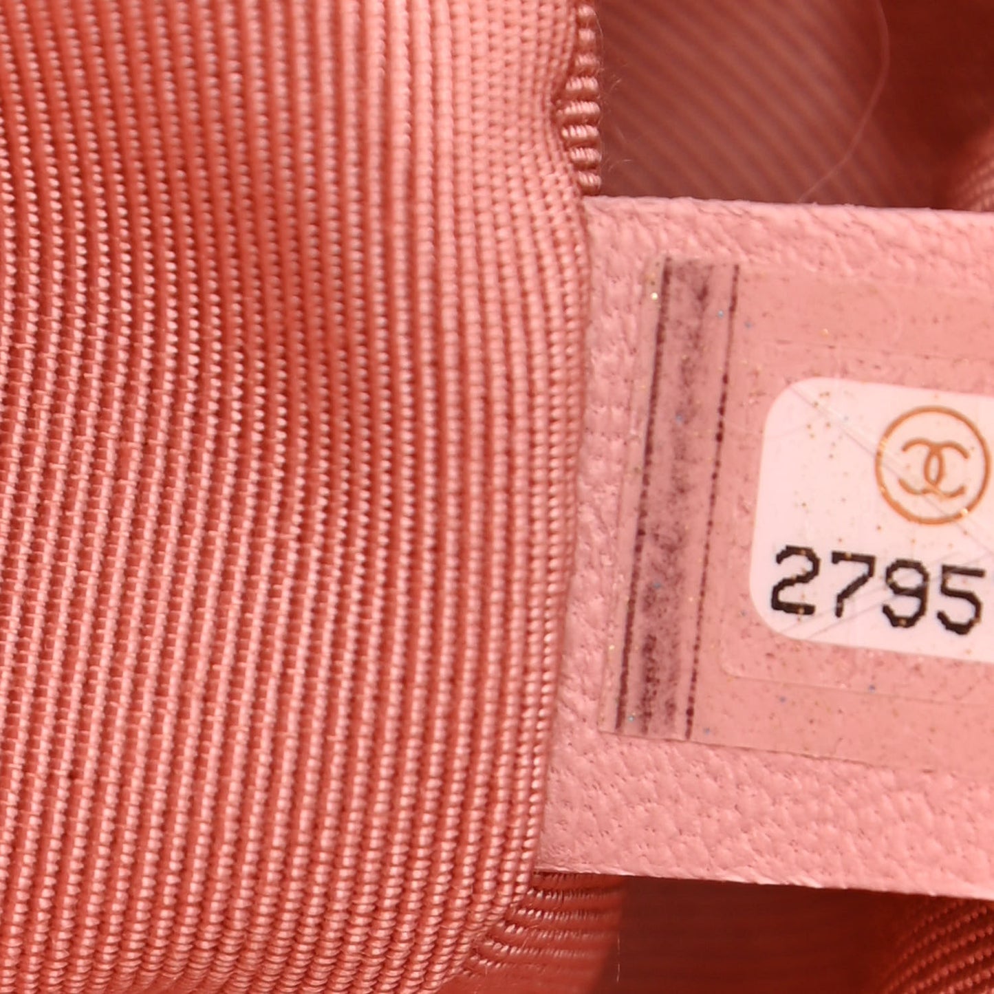 Tweed Mini Pearl Handle Flap Pink Beige Orange Ecru