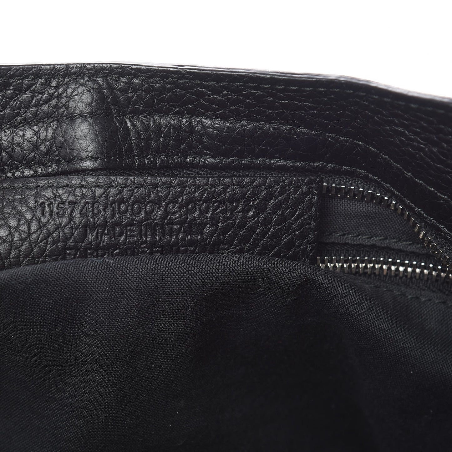 Vibrato Calfskin Classic Silver Hardware City Black