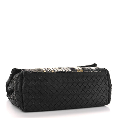 Bottega Veneta Nappa Intrecciato Small Tower Olimpia Bag Black 4 of 8