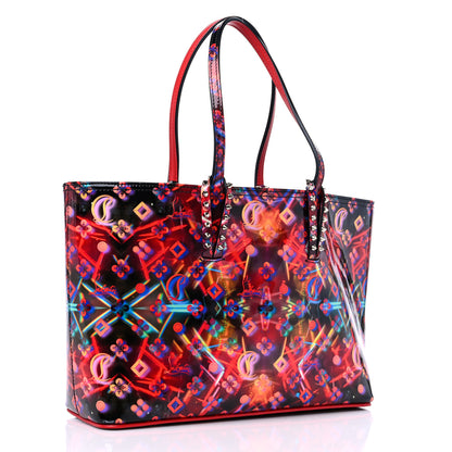 Christian Louboutin Patent Calfskin Small Discolaser Cabata Tote Multicolor 4 of 11