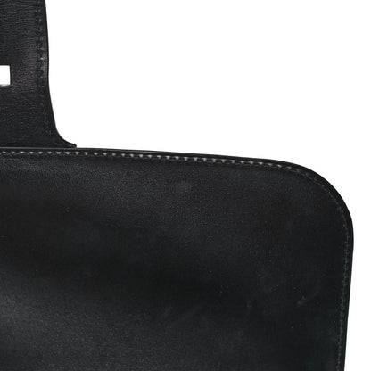 Delvaux Calfskin MM L'Humour Brillant Satchel Black 13 of 14