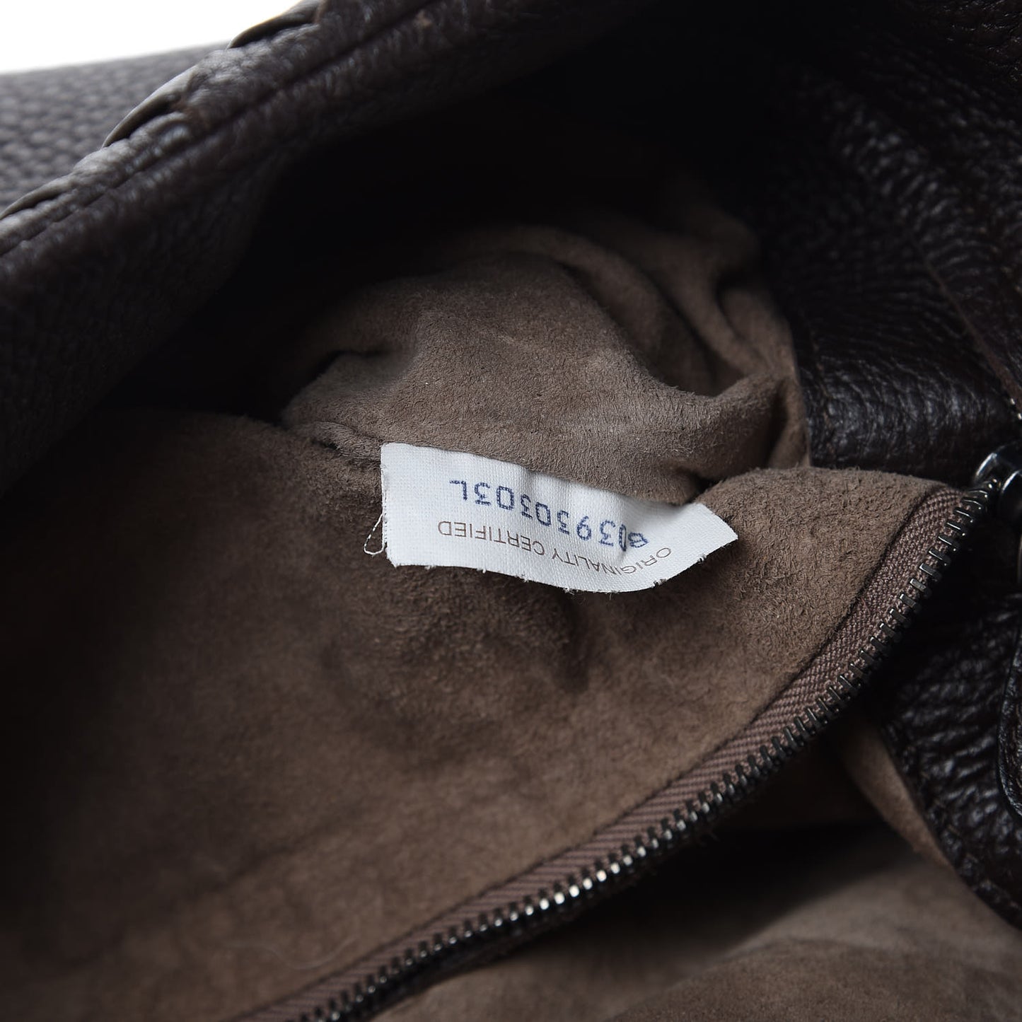 Cervo Deerskin Large Hobo Ebano