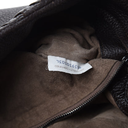 Bottega Veneta Cervo Deerskin Large Hobo Ebano 7 of 11