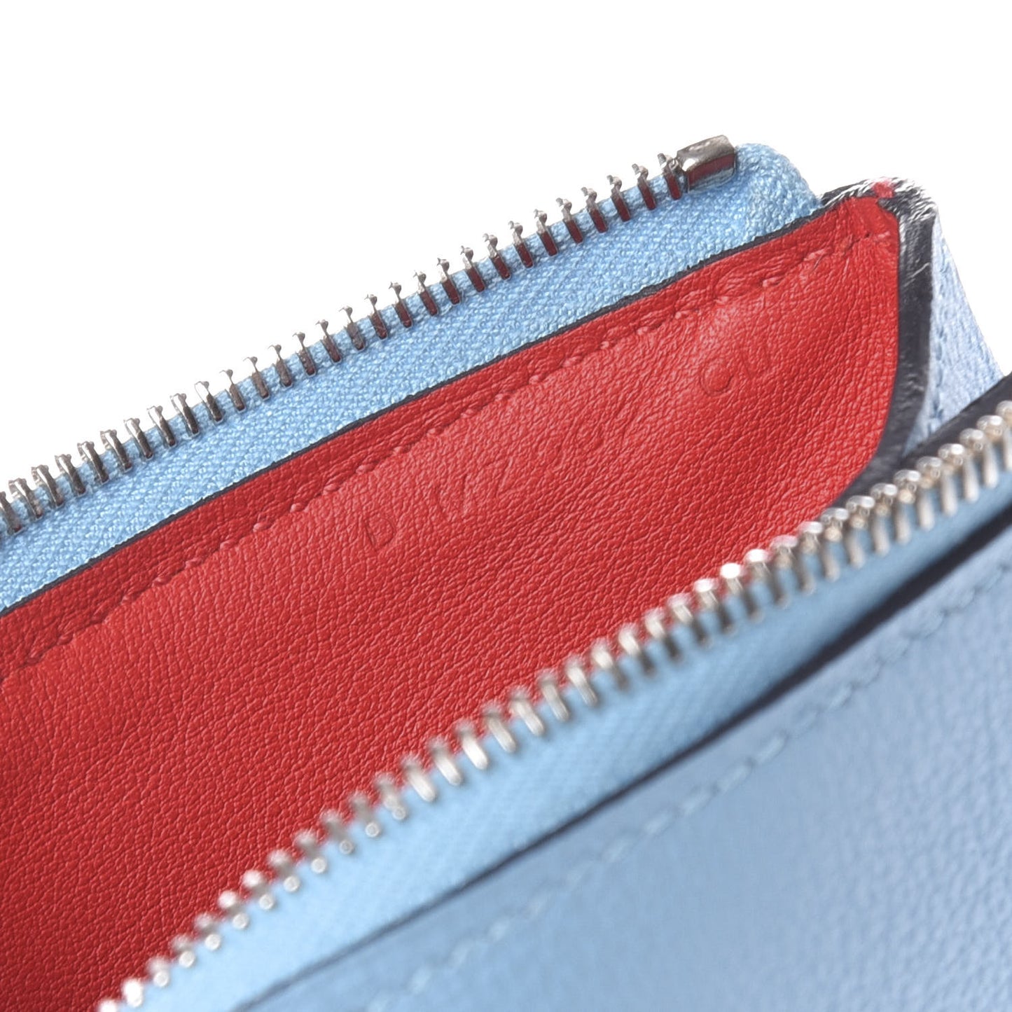 Evercolor Small Atout Pouch Bleu Du Nord Rouge De Coeur