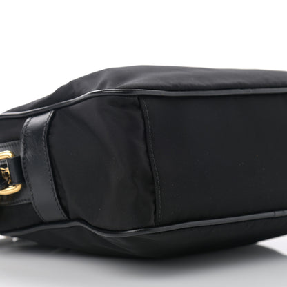 Prada Tessuto Nylon Soft Calf Camera Bag Black 10 of 12