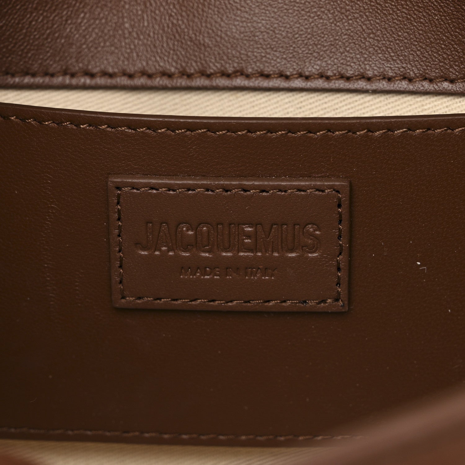 Jacquemus Padded Lambskin Le Bambimou Brown 6 of 14