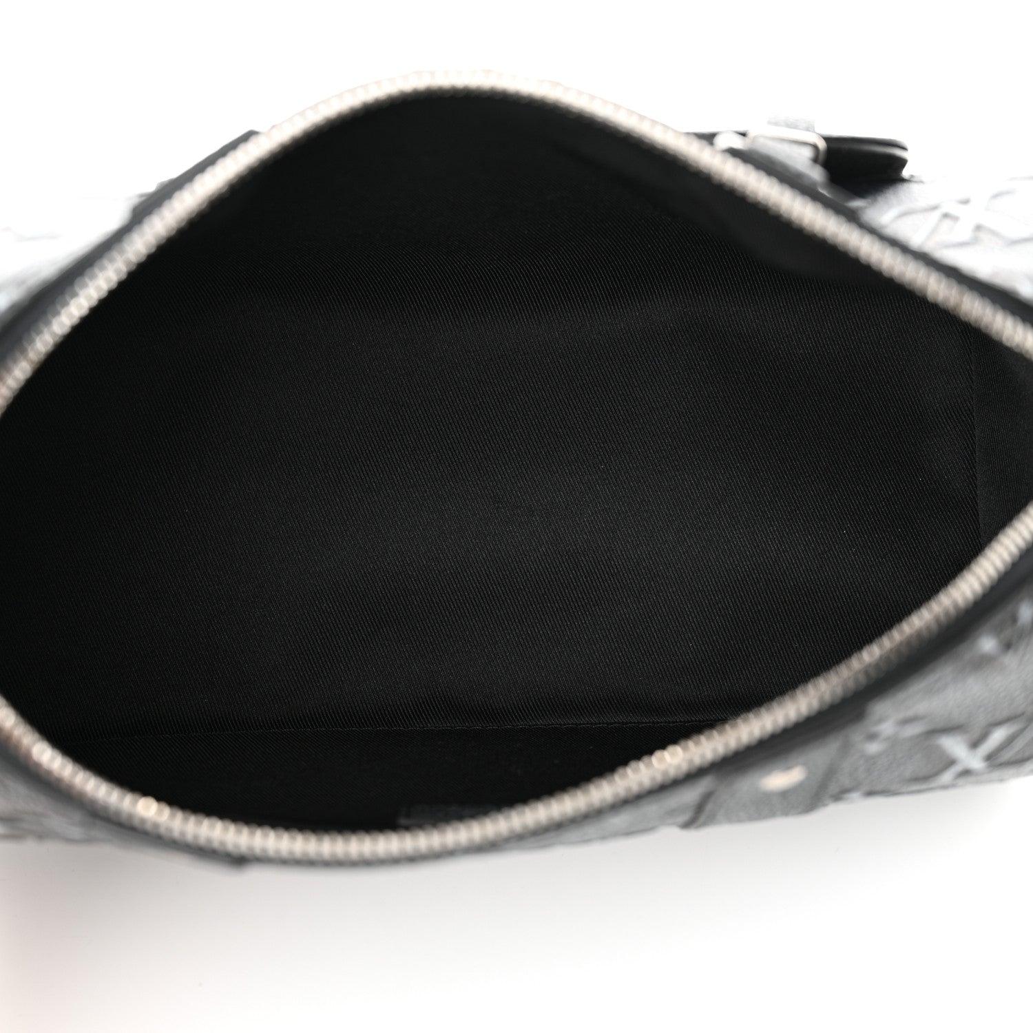 Louis Vuitton Cowhide Faded Monogram City Keepall Charcoal 5 of 9