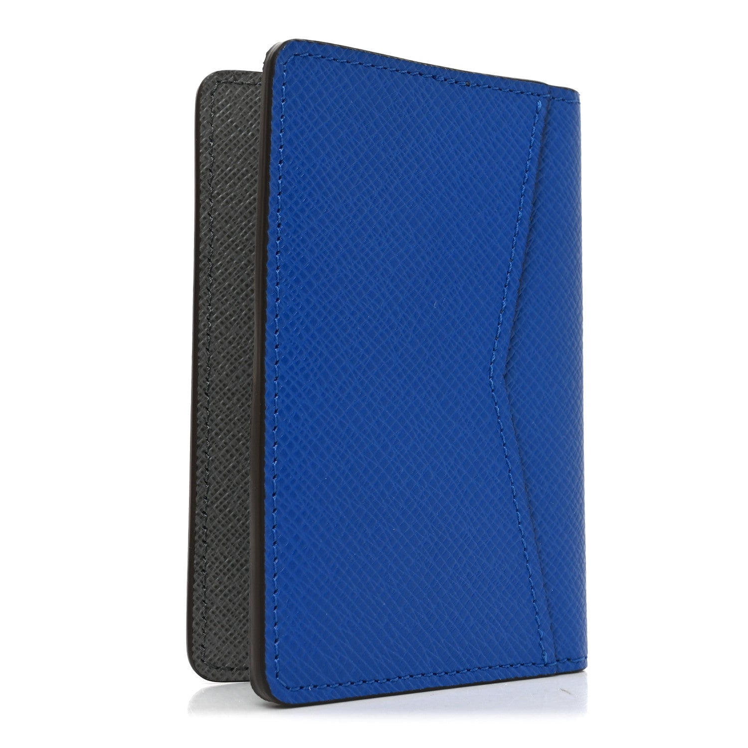 Louis Vuitton Taiga V Line Pocket Organizer NM Blue Multicolor 3 of 7
